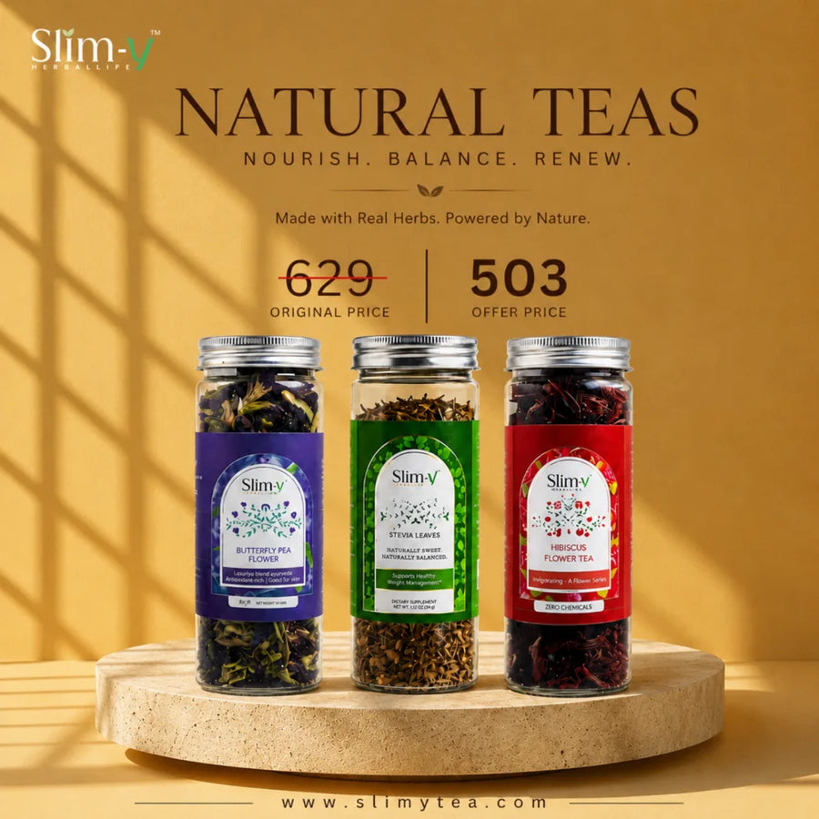 Natural Tea Combo Pack of 3