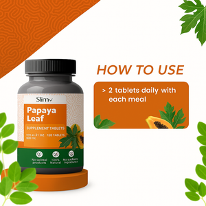 Papaya Leaf Supplement Tablets (120 Nos)